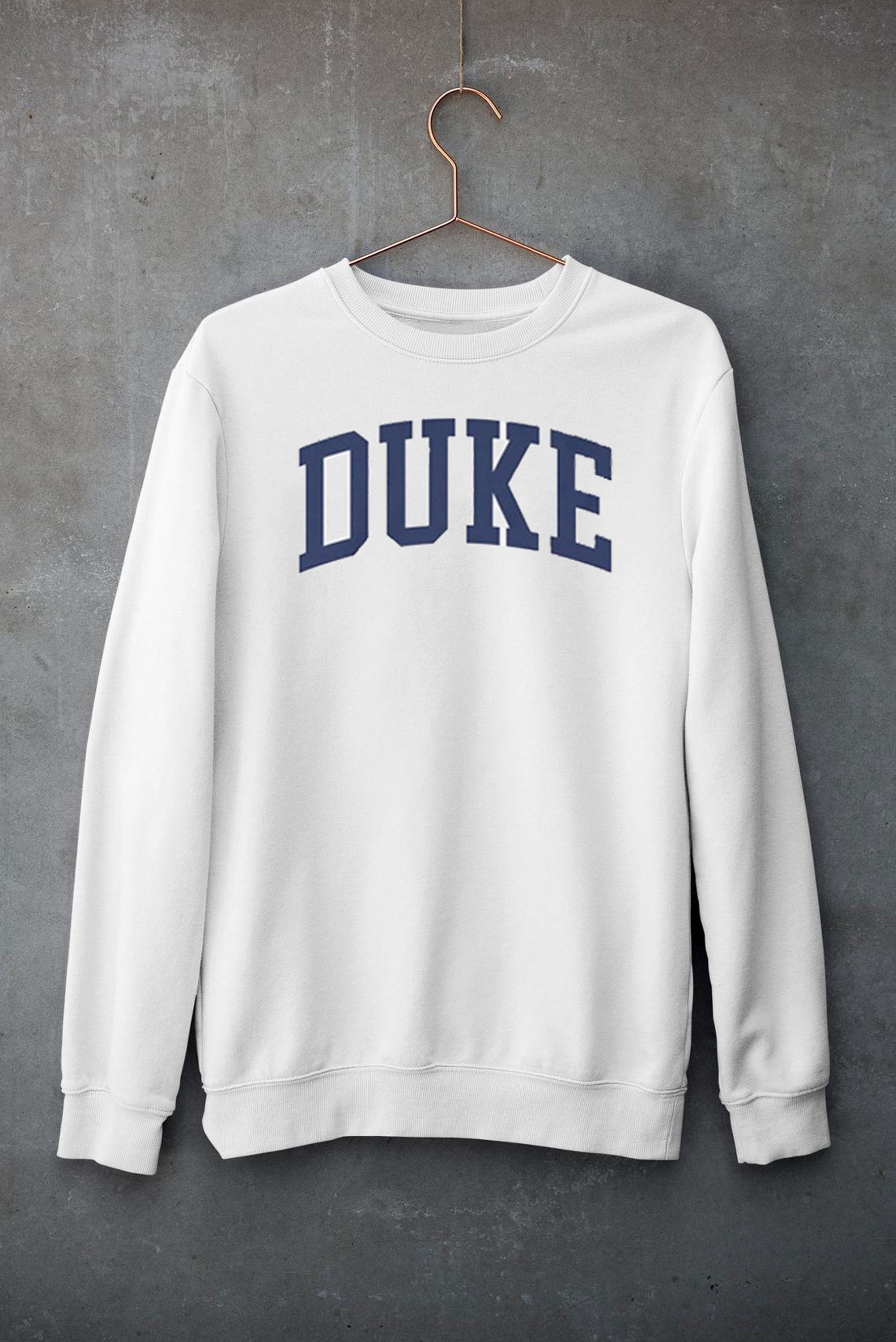 Duke University Crewneck Sweatshirt USA College Classic Etsy