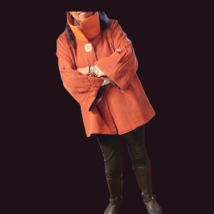 Women&#39;s Fall  Wool Statement Jacket