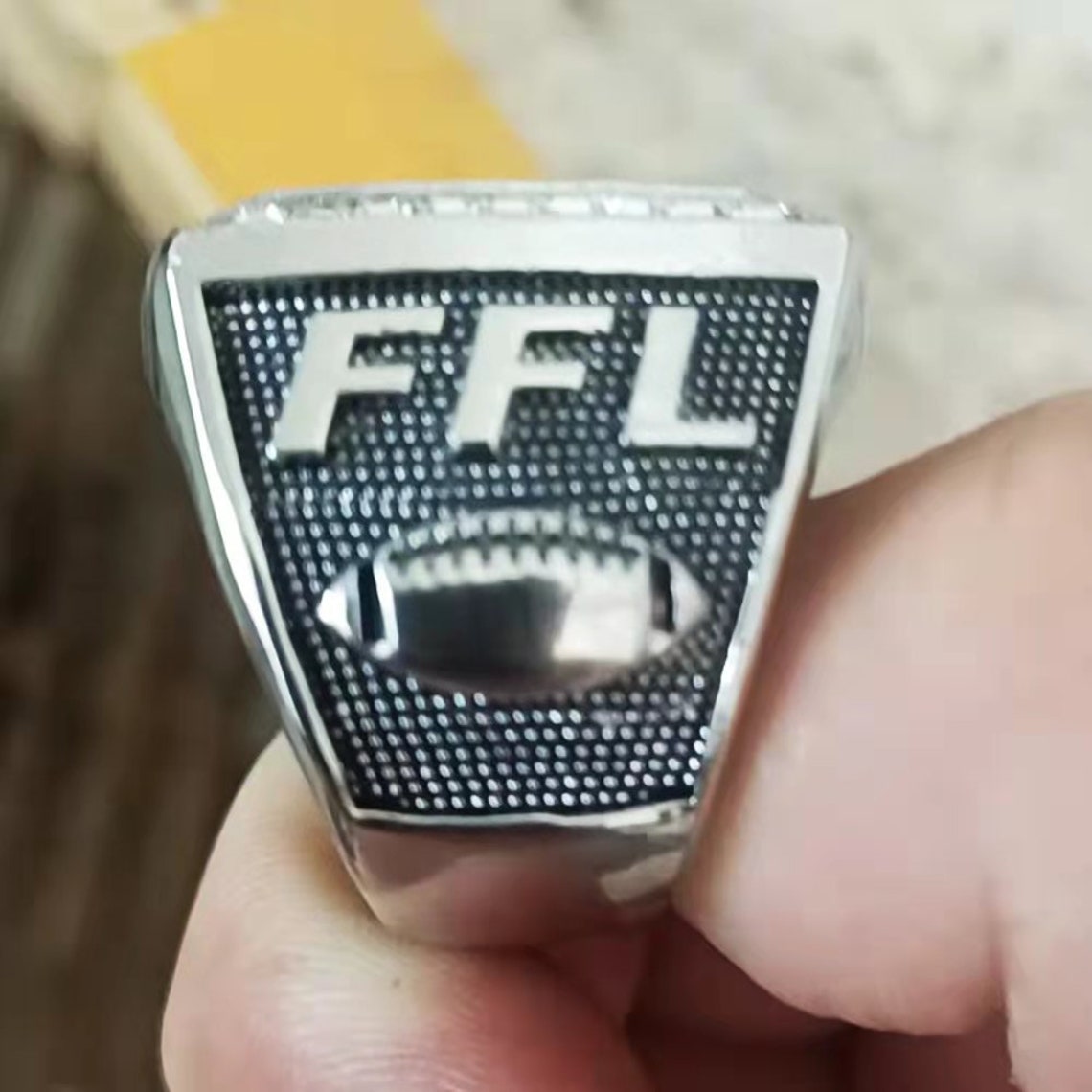 2022 Fantasy Football Championship Ring FFL Standard Edition Etsy