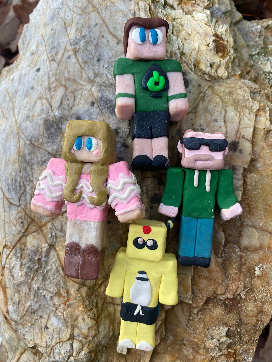 minecraft figurine set