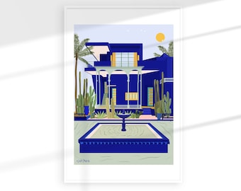Marrakech / Marrakesh / Morocco Illustration