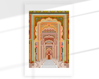 Patrika Gate Print, Jaipur India