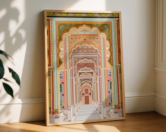 Patrika Gate Print, Jaipur India