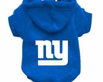 ny giants dog sweater