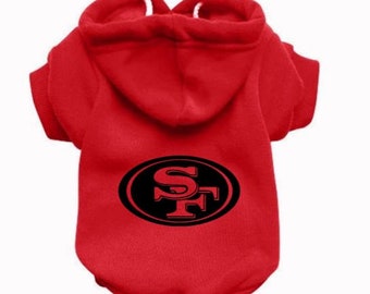 49ers dog sweater