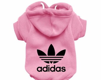 dog adidas sweatshirt