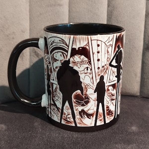 one piece mug/ pochitga tasse/ Japanese Manga Mug, Cartoon Character Manga Coffee Mug, Gift for Japanese Manga Lovers, Luffy