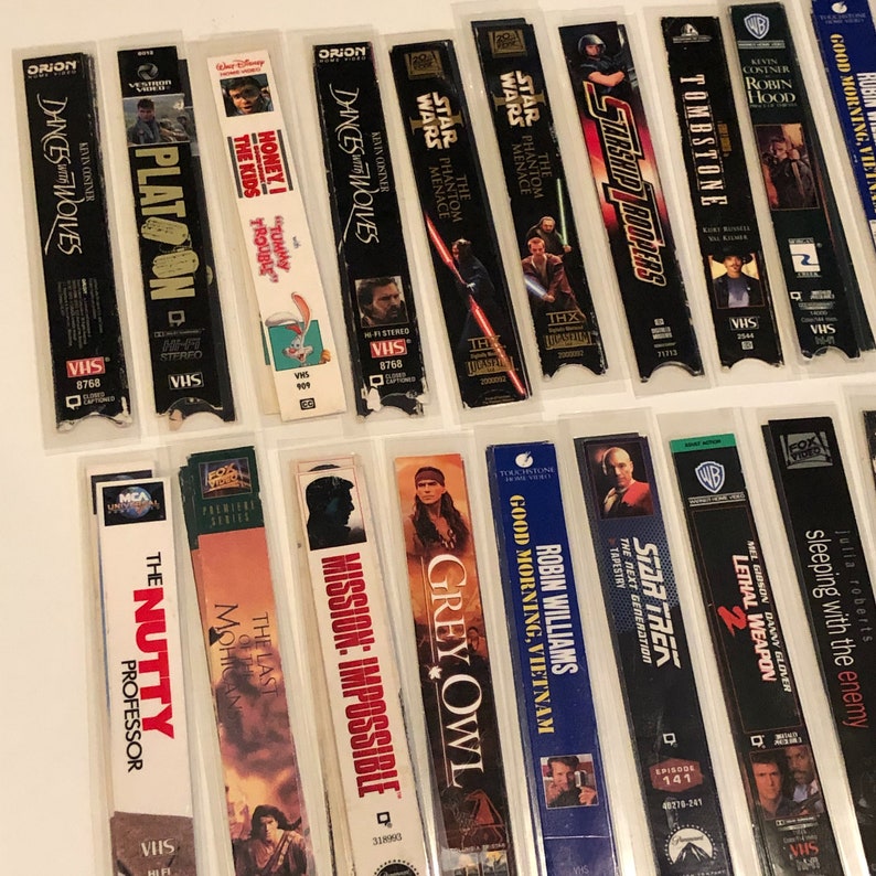 VHS Movie Bookmarks image 5