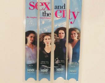 Sex and the City VHS Movie Bookmarks (Set of 4)