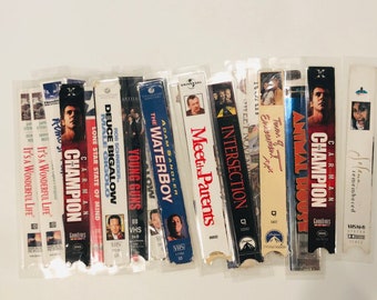 VHS Movie Bookmarks