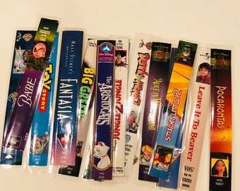 VHS Movie Bookmarks