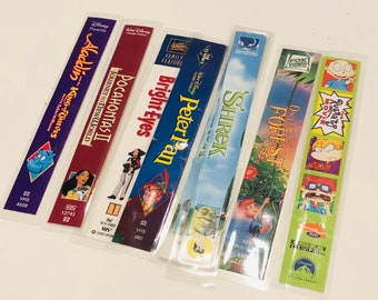 VHS Movie Bookmarks