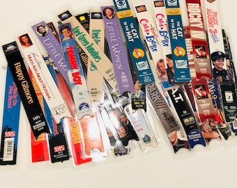 VHS Movie Bookmarks