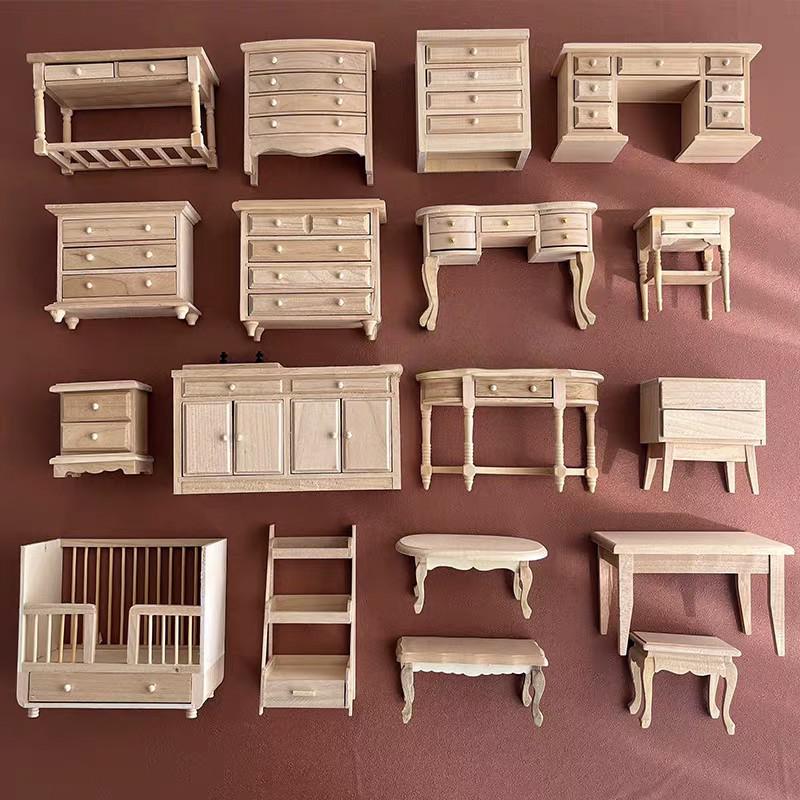 Chitarra In Miniatura In Legno, Modello Per Bambole In Scala 1:12, Accessorio Per Casa Delle Bambole E Decorazione Fai Da Te