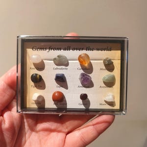 World Gemstone Collection: Rose Quartz, Lapis, Amethyst