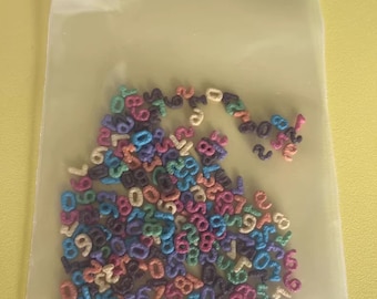 1:6 scale Dollhouse miniature mini simulation Cereal Rings/Letters Numbers Cookies Cereal model/bjdob11blythe kitchen food toys accessories