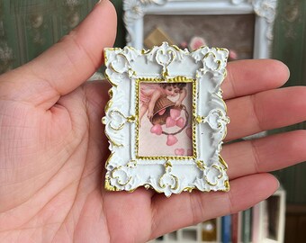 Cornice Per Foto In Miniatura Per Casa Delle Bambole Cornice