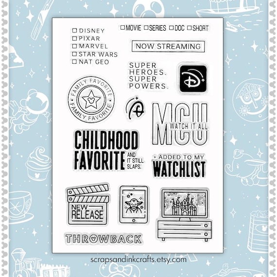 Set Di 4 Timbri Trasparenti In Gomma 'Welcome To Joyful Home', Per Biglietti Scrapbooking E Decorazioni, Fogli 11x16 Cm E 10x10 Cm