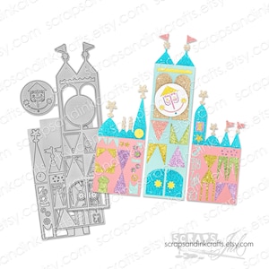 SMALL WORLD metaalsnijstanssets (kies je set) voor papercrafts, kaarten, plakboeken, geschenken, feest- en huisdecoratie- 21510C, 21410S, 21508T