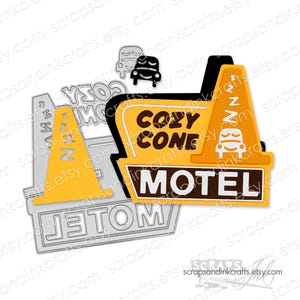 4 gestuftes COZY CONE by 4 Metall Stanzformen für Papierbasteln, Scrapbooks, Karten, Geschenke, DiY Party & Wohnkultur - 21438