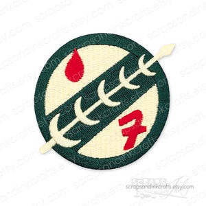 BOBA FETT&#39;S CREST #2 Loungefly Officially Licensed Embroidered Iron-On Patch for Crafts, Clothing, Hats, Bags, Home Décor- 70393