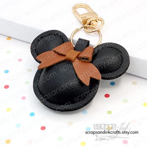 Louis Vuitton Mickey Keychain - Etsy
