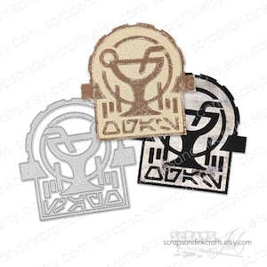CANTINA SYMBOOL metalen snijmal voor Star/Space Wars-thema Papercrafts, plakboeken, kaarten, geschenken, feest- en woondecoraties- 20461