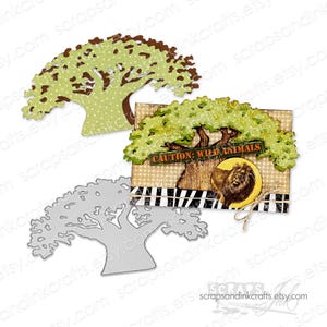 AK BAUM des LEBENS Metallstanzschablone für Papierbasteln, Scrapbooks, Karten, Geschenke, Tags, Planer, DiY Party & Wohnkultur - 20805