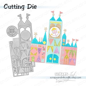 SMALL WORLD metaalsnijstanssets (kies je set) voor papercrafts, kaarten, plakboeken, geschenken, feest- en huisdecoratie- 21510C, 21410S, 21508T