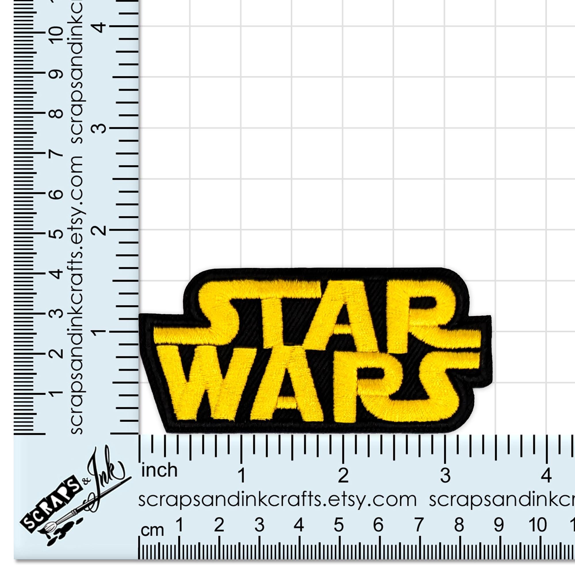 STAR WARS Embroidered Iron-On Patch for Crafts, Hats, Gifts