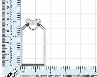 MUISTAG Set van 2 metalen snijmallen voor papercrafts, plakboeken, kaarten, planners, cadeaus, tags, doe-het-zelf feest- en huisdecoratie- 21024