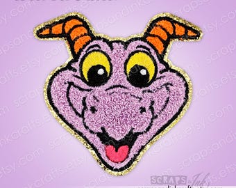 FIGMENT Embroidered/Chenille Iron-On Patch for Crafts, Hats, Gifts, Clothing, Backpacks, Jackets, Bags, Home Décor- 70140XL