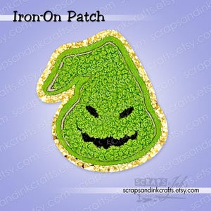 Parche bordado/de chenilla termoadhesivo de OOGIE BOOGIE para manualidades, ropa, bolsos y decoración del hogar - 70138