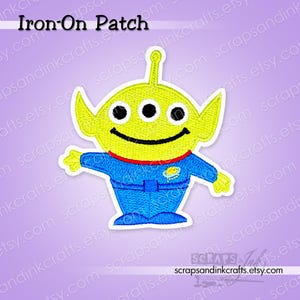 ALIEN #1 Embroidered Iron-On Patch for Jackets, Backpacks, Hats, Crafts, Clothing, Bags & Home Décor- 70309