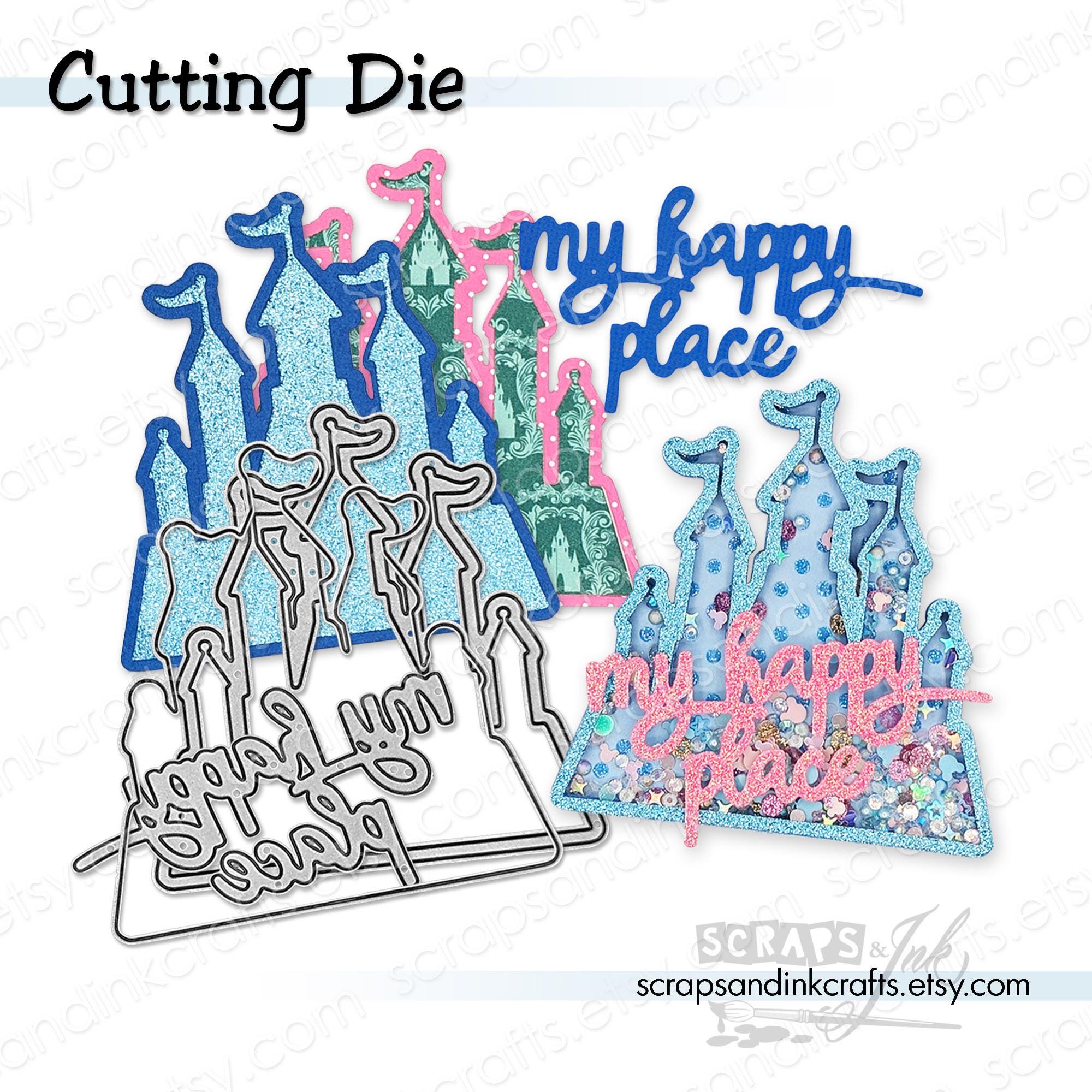 MY HAPPY PLACE Castle Shaker Set of 3 Metal Cutting Dies for