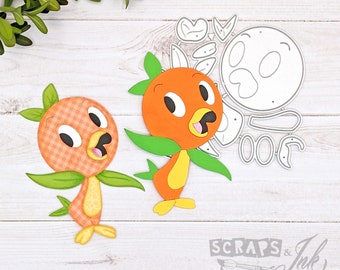 ORANGE BIRD- *Exclusive! Metal Cutting Die Set for Disney-Themed Papercrafts, Cards, Scrapbooks, Gifts, Journals, Party & Home Décor- 20331