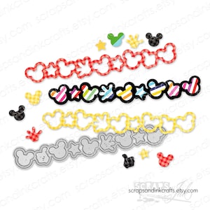 MAGIC BORDER Metal Cutting Die for Papercrafts, Scrapbooks, Cards, Gifts, Tags, Planners, DiY Party & Home Décor- 21301