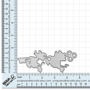 JAQ & GUS metaalsnijmal voor papercrafts, plakboeken, kaarten, cadeaus, tijdschriften, doe-het-zelf-feest- en huisdecoratie- 20836