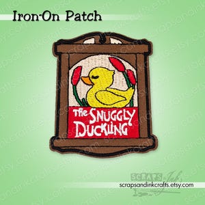 THE SNUGGLY DUCKLING / Rapunzel Embroidered Iron-On Patch for Crafts, Hats, Gifts, Clothing, Backpacks, Jackets, Bags, Home Décor- 70232