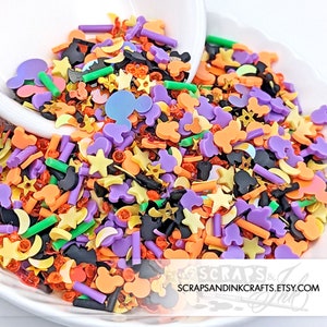 HALLOWEEN - Pixie Dust Filler för Shakerkort, Resin, Smycken, Slime, Snöglober, Nagelkonst, Fest-/Hemdekoration - 30125