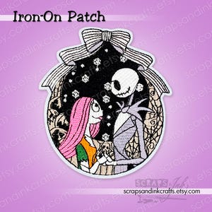 JACK & SALLY Geborduurde opstrijkpatch voor knutselen, hoeden, kleding, tassen, woonaccessoires-70358XL
