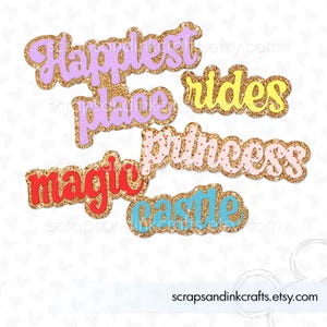 PARK PHRASES #2 Set of 10 Metal Cutting Dies for Papercrafts, Scrapbooks, Cards, Gifts, Journals, DiY Party & Home Décor- 20522