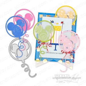 MAGIC BALLOON Metalen snijmal voor papercrafts, kaarten, plakboeken, geschenken, tijdschriften, feest- en huisdecoratie - 20220