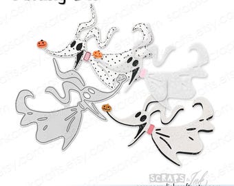 Jack Skellington Und Zero – Disney Mastercraft