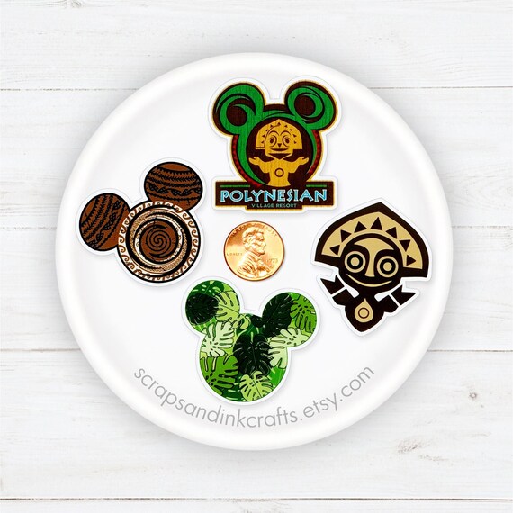 ポリネシアンビレッジリゾート プリントアクリル（平面樹脂）装飾品 4