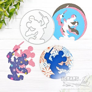 Troquel de corte de metal CONDUCTOR MOUSE para manualidades de papel, álbumes de recortes, tarjetas, etiquetas, regalos, planificadores, fiestas y decoración del hogar - 20322