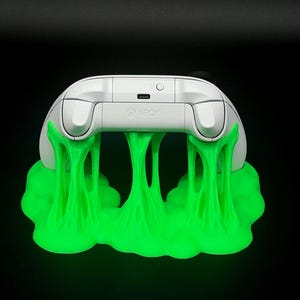 Slime Controller Stand | PS5 & Xbox Controller Holder | Bubble Gum Drip Gaming Stand | 3D Printed Gamer Accessory - Gamer Gift Idea