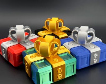 3D Printed Puzzle Prank Gift Box: Annoying Gag Gift