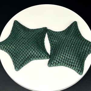 Articulated Starfish - Flexible Sensory Fidget - Relaxation Gift - 5 Inch Sensory Gift Glitter Green
