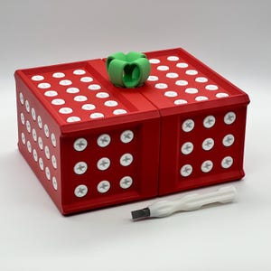 The REALLY Annoying Gift Box - 3D Printed Funny Prank Surprise Box (162 screws - 2 layer)
